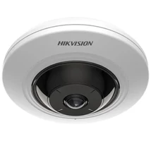HIKVISION DS-2CD2955G0-ISU (1.05mm) 5 MP WDR mini IR IP fisheye kamera 180° látószöggel; hang I/O; r