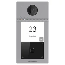 HIKVISION DS-KV8113-WME1 (C) Egylakásos IP video-kaputelefon kültéri egység; kártyaolvasóval; IR-meg