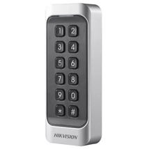 HIKVISION DS-K1107AMK Kártyaolvasó 13.56 MHz ; RS485 és Wiegand kimenet; kültéri; billentyűzettel