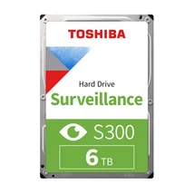 TOSHIBA HDWT860UZSVA Belső HDD 3.5" - S300 Surveillance 6TB