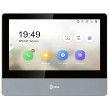 HIKVISION DS-KH8350-WTE1 IP video-kaputelefon beltéri egység, 7 LCD kijelző, WiFi