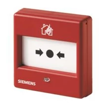 SIEMENS FDM225-RP C-NET/FDnet címezhető kézi jelzésadó; visszaállítható műanyag lappal; süllyesztett