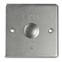 HIKVISION DS-K7P01 Nyitógomb; rozsdamentes acél- és fémgomb