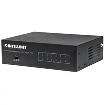 MANHATTAN 561204 Switch PoE - 8 port, 8db 1Gbps PoE+, rack, 802.3at/af, 60W