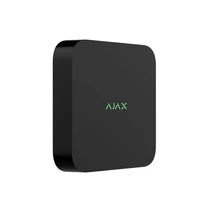 AJAX NVR-16-BLACK 16 csatornás NVR; ONVIF támogatás; H.264/H.265 tömörítés; fekete