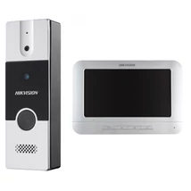 HIKVISION DS-KIS204T Analóg video-kaputelefon szett kültéri egységgel; négyvezetékes; pillanatkép-rö