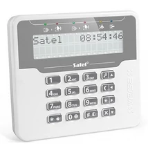 SATEL VERSA-LCDM-WH LCD kezelő VERSA központokhoz; fehér háttérfény