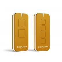 COMUNELLO VICTOR-4RC-SARGA Victor ugrókódos távirányító; 4 csatorna; 433.92 MHz; sárga