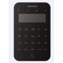 HIKVISION DS-PK1-LT-WE/Black Vezeték nélküli LCD+LED kezelő AXPro központokhoz; 868 MHz; fehér; 4x C