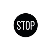 ARSFPO-07 piktogramos lencse, 120mm, STOP