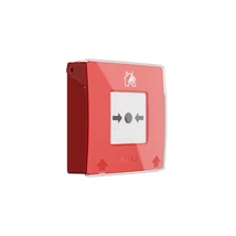 AJAX MANUAL-CALL-POINT-RED Manual Call Point vezeték nélküli kézi jelzésadó rendszerekhez; piros