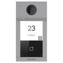 HIKVISION DS-KV8113-WME1 (C) Egylakásos IP video-kaputelefon kültéri egység; kártyaolvasóval; IR-meg