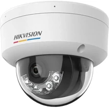 HIKVISION DS-2CD1127G2H-LIU (2.8mm) 2 MP fix ColorVu IP dómkamera; IR/láthatófény; beépített mikrofo
