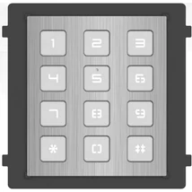 HIKVISION DS-KD-KP/S Társasházi IP video-kaputelefon kültéri billentyűzet/tasztatúra modulegység; ro