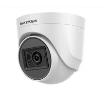 HIKVISION DS-2CE76H0T-ITPFS (2.8mm) 5 MP THD fix EXIR turret kamera; TVI/AHD/CVI/CVBS kimenet; mikro