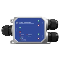NESTRON PSE-EG102W 2 portos gigabit ethernet PoE extender; 90 W; max. 250 méter; túlfeszültség védel
