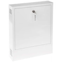 PULSAR AWO528W Függőleges zárható fali szekrény DVR/NVR eszközökhöz; max. rögzítő méret: 260x250x55 mm; fehér