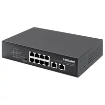 MANHATTAN 561402 Switch PoE - 8 port, 8db 1Gbps PoE+ + 2 db 1Gbps Uplink, 120W