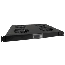 PULSAR RAWP-1R 19" ventilátor panel beépített termosztáttal; 1U; 4 ventilátor