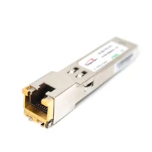 GIGALIGHT GE-GB-P1RC-ETB SFP module, 10/100/1000M with TX Disable and Link LOS, 100m reach, RJ-45, 0