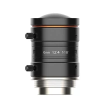 HIKROBOT MVL-HF0624M-10MP Objektív; 6 mm fix fókusztávolság; 10 MP; F2.4-F16; 1/1.8"; C-menet