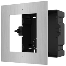 HIKVISION DS-KD-ACF1/S Társasházi IP video-kaputelefon szerelőkeret süllyesztéshez; 1 modulos verzió