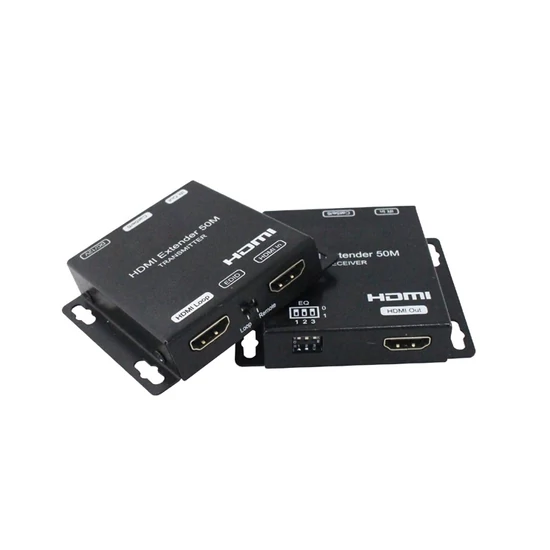 VAEXHDMI50-E1 HDMI extender szett, HDMI extender 1 táppal - EDID választás