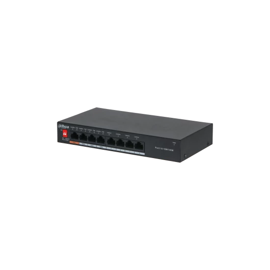 Dahua PFS3008-8ET-60-V2 PoE switch, 8 port