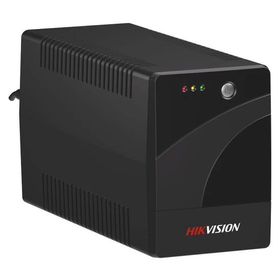 HIKVISION DS-UPS1200-R Szünetmentes tápegység; 1200 VA/720 W; beépített akkumulátor 12V/9Ah; 4 db Schuko