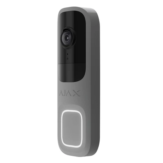 AJAX DOORBELL-GREY DoorBell vezeték nélküli video-kaputelefon; kültéri; szürke