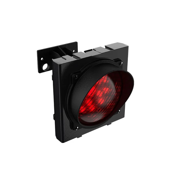 ASFR230 LED-es forgalomirányító lámpa, moduláris, Piros, 1 lencsés, 230V AC