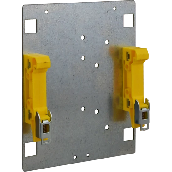 PULSAR DIN1 DIN tartókonzol tápegységekhez; 103x124x