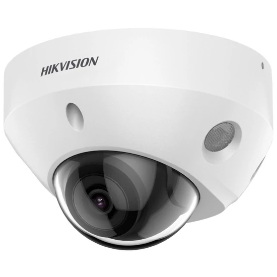 HIKVISION DS-2CD2583G2-IS (4mm) 8 MP WDR fix EXIR IP mini dómkamera; mikrofon; hang I/O; riasztás I/