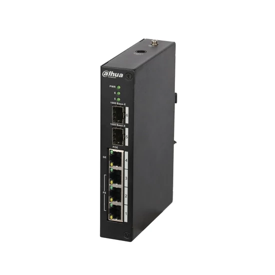 Dahua PFS4206-4P-120 PoE switch, 6 port