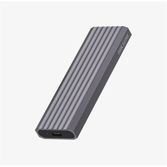 HIKSEMI HS-HUB-MDC1(STD)/NVME/NEWSEMI/WW Hikvision Külső ház M.2 - USB3.2, Type-C, Alumínium, Ezüst