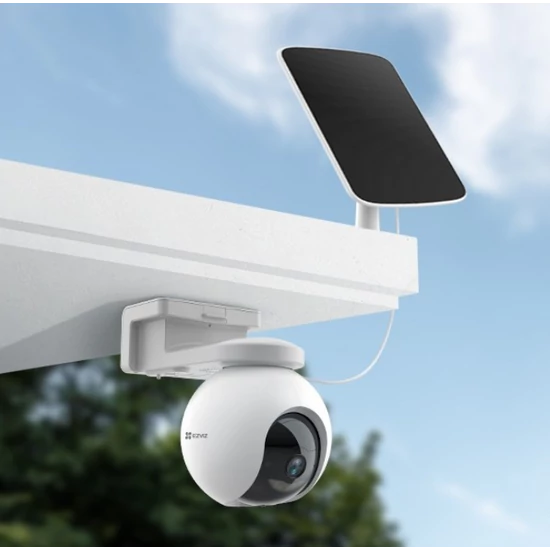 EZVIZ CS-HB8/SP IP, PT kamera, 2k, Wifi, beépített 32GB mem + napelem szett