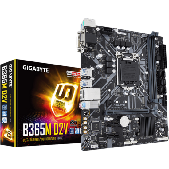 GIGABYTE B365M D2V Alaplap - Intel s1151