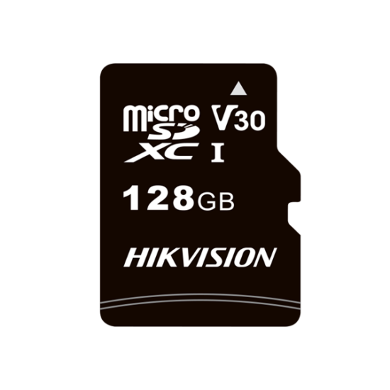 HIKVISION STORAGE HS-TF-C1/128G/ADAPTER Hikvision MicroSD kártya - 128GB microSDHC™, Class 10 and UHS-I, TLC ,V30