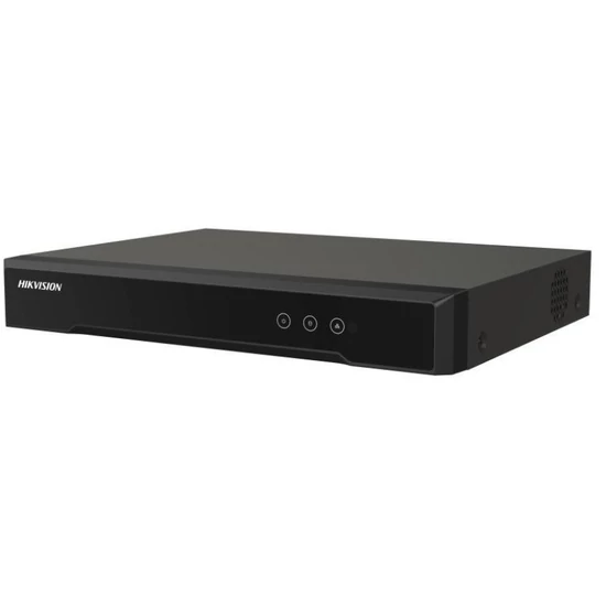 HIKVISION iDS-6708HUHI-M 8 csatornás enkóder; 8MP@8fps; 5MP@12fps; 4MP@15fps; 1080p@30fps; 1 SATA