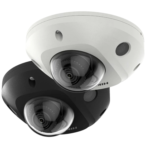 HIKVISION DS-2CD2563G2-IS(2.8mm)(BLACK) IP, Mini dómkamera, 6 MP, Fix objektív, EXIR 30m, Fekete, IR