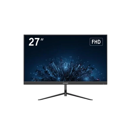 HIKVISION DS-D5027F3-2P2 27" LED monitor; 178° betekintési szög; Full HD felbontás; káva nélküli; 24