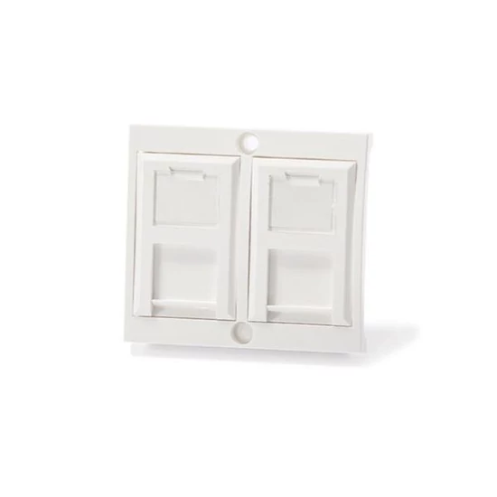 KELINE 601150 + KEJ-CEA-S-10G(2) Cat 6A, Modulo50, 2xRJ45/s, süllyesztett Legrand Valena kerethez re