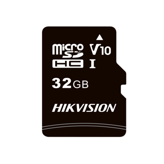 HIKVISION STORAGE HS-TF-C1/32G/ADAPTER Hikvision MicroSD kártya - 32GB microSDHC™, Class 10 and UHS-I, TLC ,V10