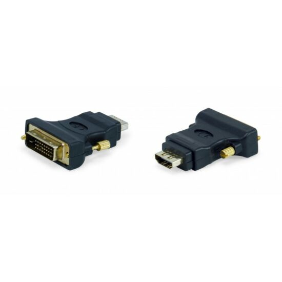 EQUIP EQUIP118908 HDMI-DVI átalakító ; anya/apa; fekete