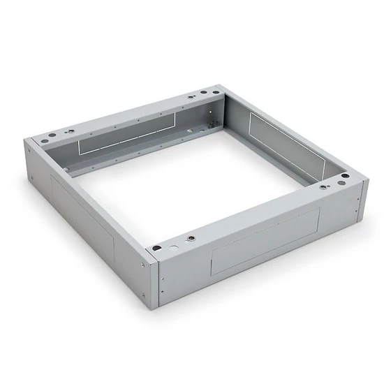 TRITON RAB-PO-X81-XN 800x1000 Fekete, porszűrős lábazat, szerver szekrényhez