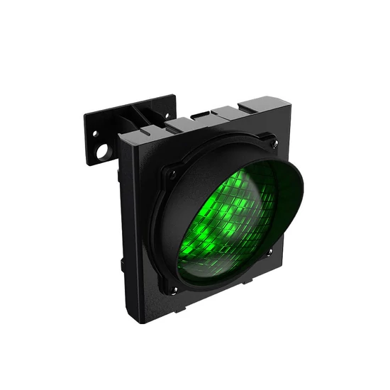 ASFV230 LED-es forgalomirányító lámpa, moduláris, Zöld, 1 lencsés, 230V AC