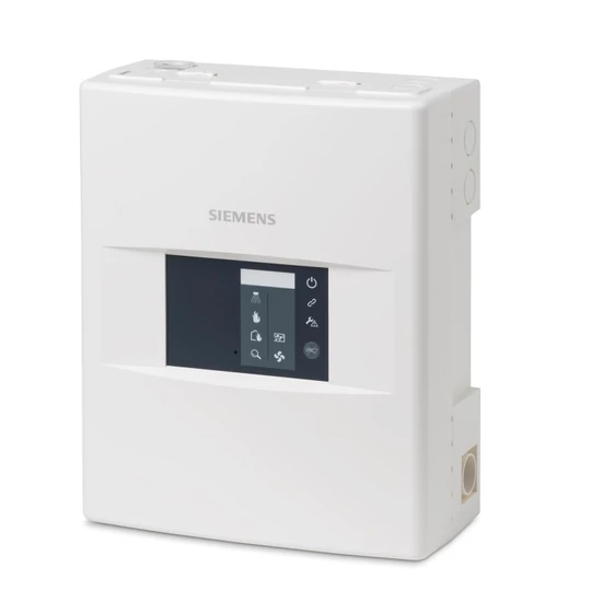 SIEMENS FDA222 Aspirációs füstérzékelő; 1 érzékelő kamra; max. 1600 m2; önálló vagy címzett működés