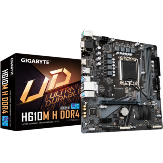 GIGABYTE H610M H DDR4 Alaplap - Intel s1700