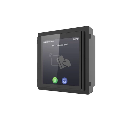 HIKVISION DS-KD-TDE Társasházi IP video-kaputelefon kültéri érintőképernyő modulegység