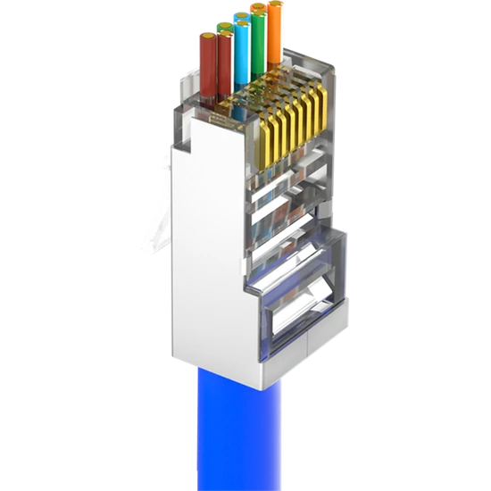 WALISEC RJ45-P6S csatlakozó - 100db/csomag